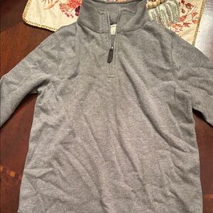 Crewcuts Men's Heather Gray Zip-Up Sweater